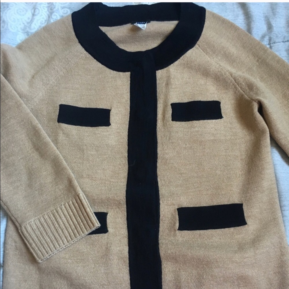 J.crew Color block sweater